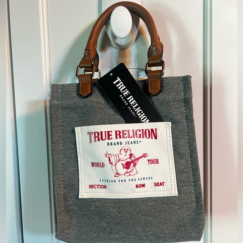 True Religion Denim Handbag with shoulder strap